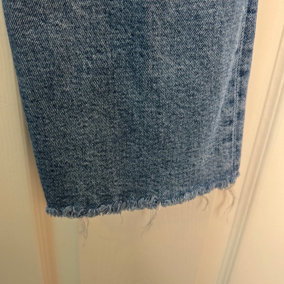 Pistola Womens Denim Jeans High Rise Straight Leg Ripped Frayed Size 25 Distress - Picture 7 of 9